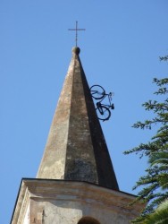 Bicicletta sul campanile